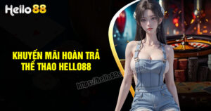 Top khuyến mãi hoàn trả thể thao cho tân binh Hello88